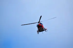 eliambulanza in volo